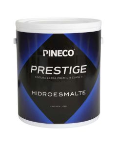 Hidroesmalte negro fumo satinado Prestige Pineco clase A 1 gal