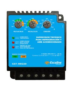 Protector trifásico para refrigeración y aire acondicionado