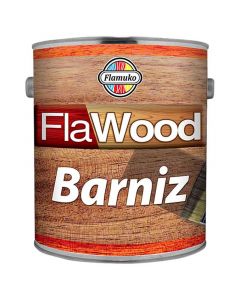Barniz para madera mate flamuko - flawood de 1 galón