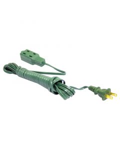 Extensión eléctrica doméstica SPT 2x20 AWG verde 5 m