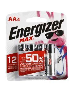 Pila alcalina AA Energizer 4 uds