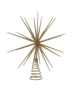 Adorno estrella para árbol dorada colección a Golden Xmas