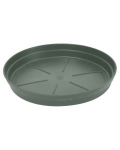 Plato circular para maceta verde 28 cm