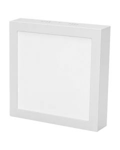 Lámpara led cuadrada 20W 6.500 K blanco 1 luz