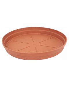 Plato circular para maceta terracota