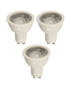 Set 3 bombillos LED 5 W GU10 3.000 K Ecomax