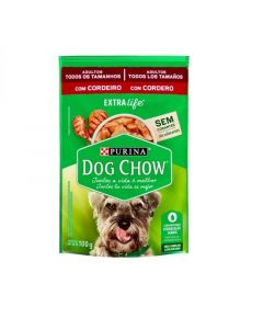 Alimento húmedo para perro adulto Dog Chow sabor cordero 100 g