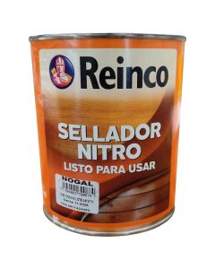Sellador para madera nogal listo para usar Nitro Reinco ¼ gal