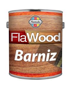 Barniz para madera natural flamuko - flawood de 1/4 de galón