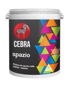 Pintura naranja mate Spazio Cebra clase A 1 gal