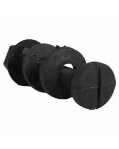 Kit tornillos para inodoro plástico