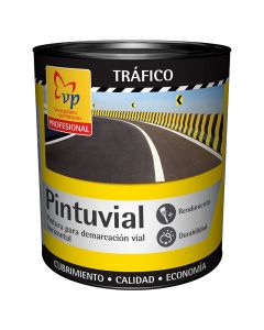 Pintura solvente tráfico VP Vial amarillo mate 1 gal