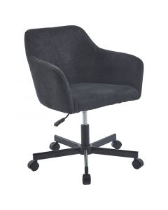 SILLA OFICINA NEGRA 88 X 58 X 60 CM SOPORTA HASTA 150 KG