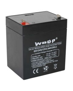 Batería 12v 4.5ah agm wbdp batería eléctrica