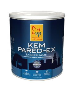 Pintura gris concreto VP Kem Pared-Ex clase A 1 gal