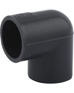 Codo 90º agua fría soldable PVC ½" (CxC)