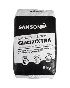 Cemento blanco glaciar extra 8 kg