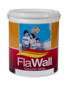 Pintura blanco mate flamuko-flawall clase b de 1 galón