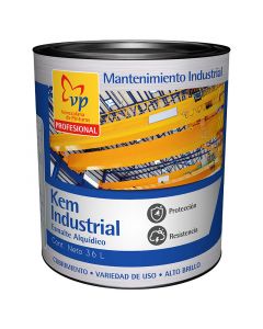 Esmlate alquídico Kem Industrial blanco brillante 1 gal