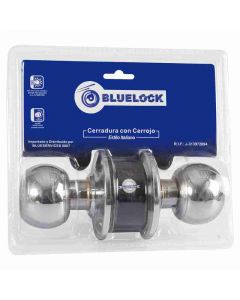 Cerradura pomo con llave 587 SS BLUELOCK