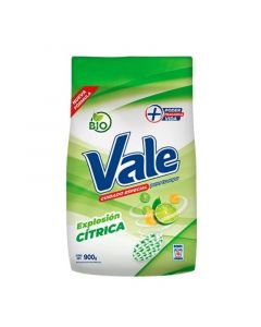 Detergente en polvo Vale aroma explosión cítrica 900 g