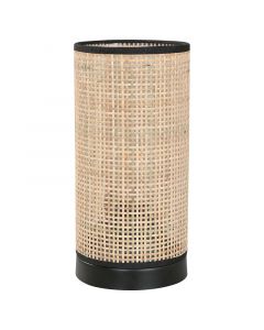 Lámpara mesa LED negro baterías 33672-2