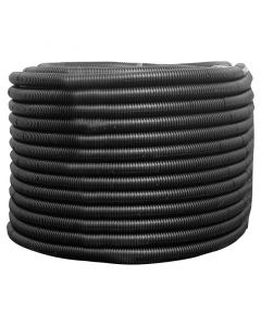 Tubo corrugado flexible plástico 1" x 10 m negro (precio por metro)