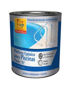 Pintura resina epoxica para piscinas Mantenimiento Industrial azul brillante 1 gal