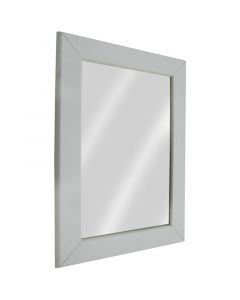 Espejo mdf blanco 40x30 cm