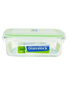 Recipiente rectangular vidrio templado 715 ml