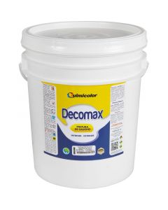 Pintura blanco mate decomax-quimicolor clase c cuñete de 4 galónes