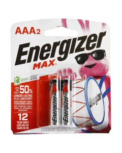 Pila alcalina AAA Energizer 2 uds