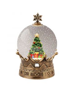 Globo de nieve navideño luz LED Lumineo