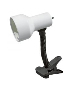 Lámpara de escritorio- blanca 1 luz rosca e27