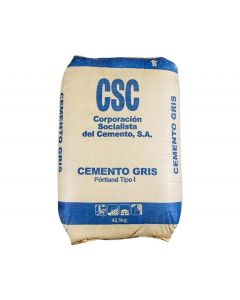 Cemento Portland tipo I gris 42,5 kg