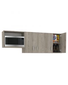 Módulo aéreo cocina cenizo 1,8 m
