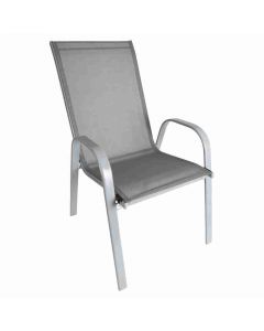 Silla texline gris 68 x 54 x 93 cm