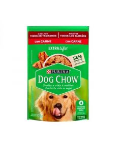 Alimento húmedo para perro adulto Dog Chow sabor carne 100 g