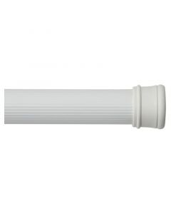 Tubo cortinero tensión blanco ajustable de 61 a 97 cm