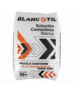 Solución cementosa blanca blancutil 10kg