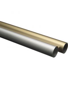 Tubo redondo de aluminio natural de 13mm x 1,5m tauro 1pza.