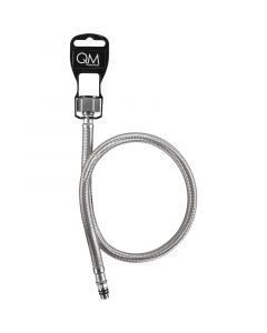 Manguera acero inoxidable ½" x 3/8" 60 cm