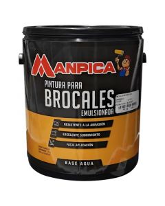 Pintura para brocales amarillo secado rápido Manpica 1 gal