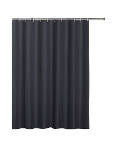 Cortina para baño poliéster azul oscuro 183 x 183 cm