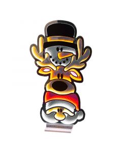ADORNO AMIGOS NAVIDAD INFINITY LED 42.93 CM