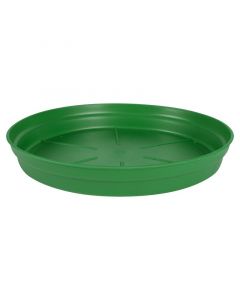 Plato circular para maceta verde 25 cm