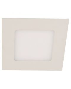 Empotrable led cuadrado blanco 6 W 85 - 277 V 6.000 K