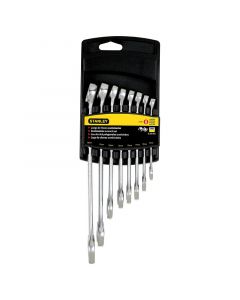 Set 8 llaves combinadas SAE Stanley mm
