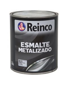 PINTURA ESMALTE METALIZADO ALUMINIO BRILLANTE REINCO 1 GAL