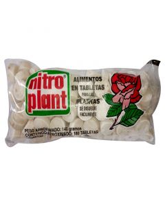 Fertilizante en tabletas orgánico 140 g Nitro Plant